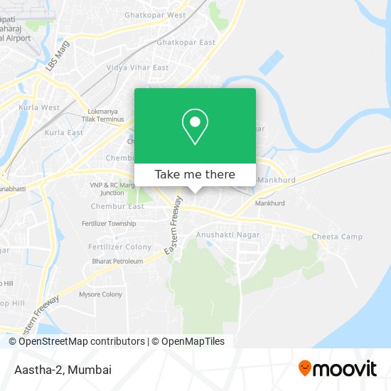 Aastha-2 map