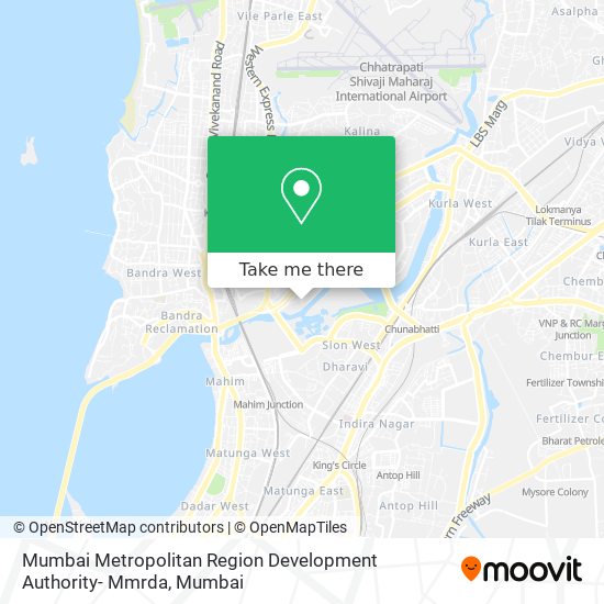 Mumbai Metropolitan Region Development Authority- Mmrda map