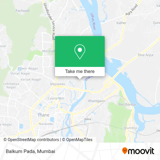 Balkum Pada map