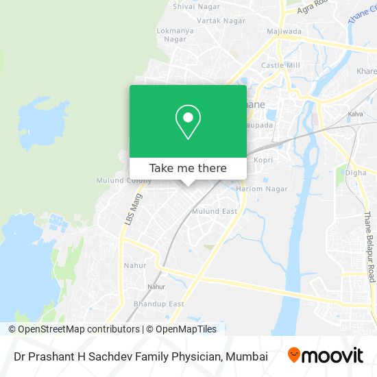 Dr Prashant H Sachdev Family Physician map