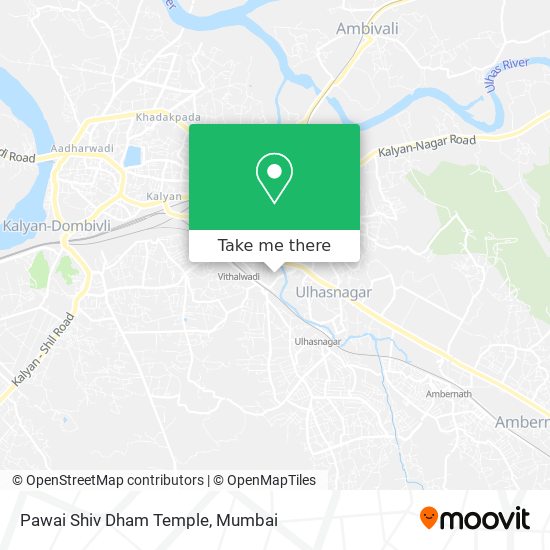 Pawai Shiv Dham Temple map