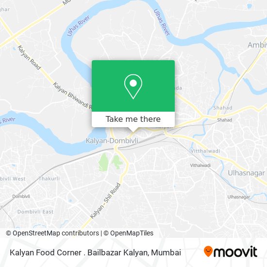 Kalyan Food Corner . Bailbazar Kalyan map