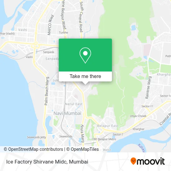 Ice Factory Shirvane Midc map