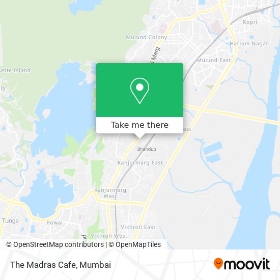 The Madras Cafe map