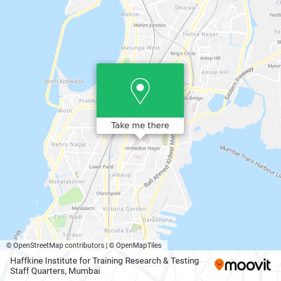 Haffkine Institute for Training Research & Testing Staff Quarters map