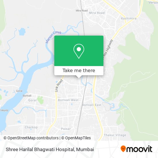 Shree Harilal Bhagwati Hospital map