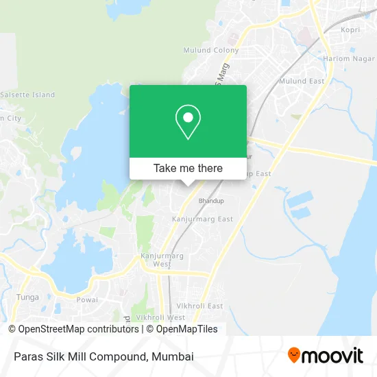 Paras Silk Mill Compound map