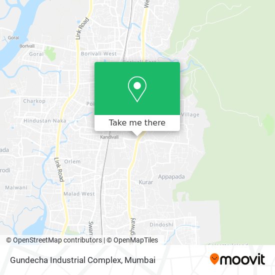 Gundecha Industrial Complex map