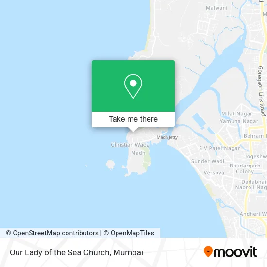 Our Lady of the Sea Church map