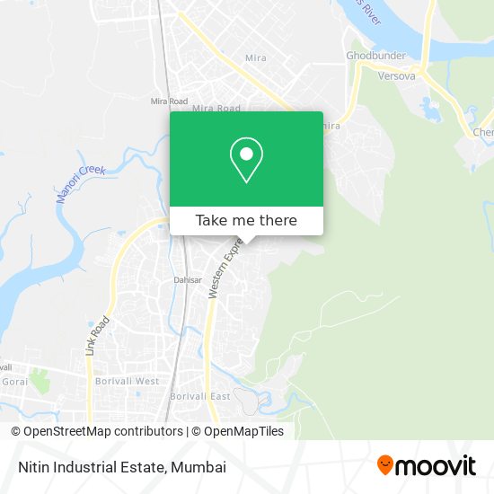 Nitin Industrial Estate map