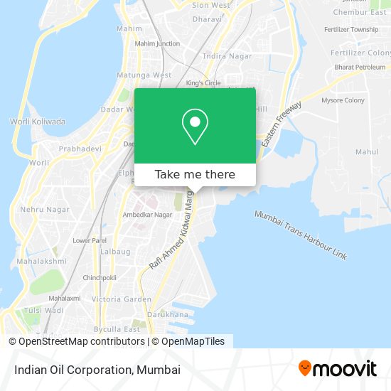 Indian Oil Corporation map