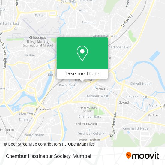 Chembur Hastinapur Society map