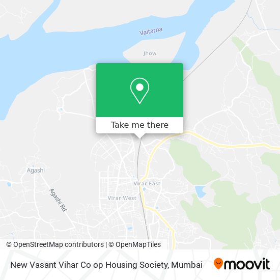 New Vasant Vihar Co op Housing Society map