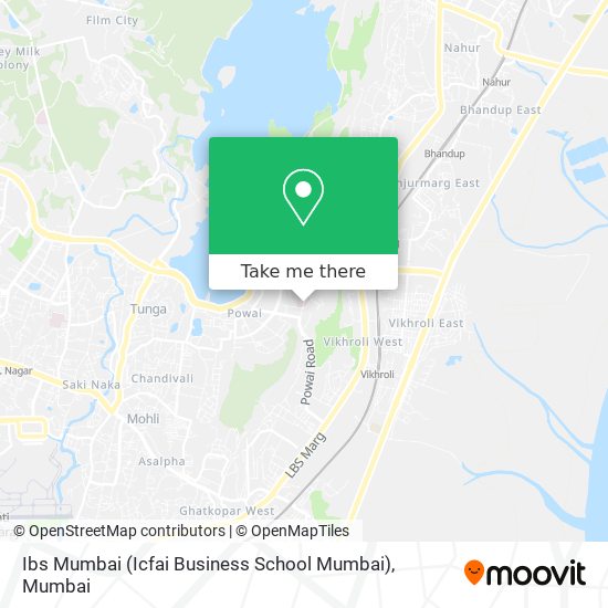 Ibs Mumbai (Icfai Business School Mumbai) map