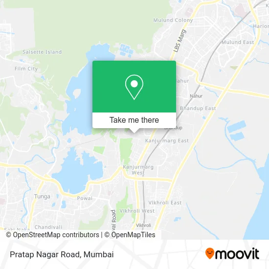 Pratap Nagar Road map