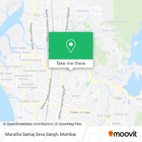 Maratha Samaj Seva Sangh map