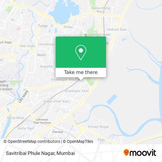 Savitribai Phule Nagar map