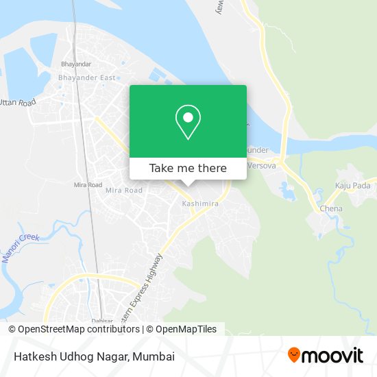 Hatkesh Udhog Nagar map