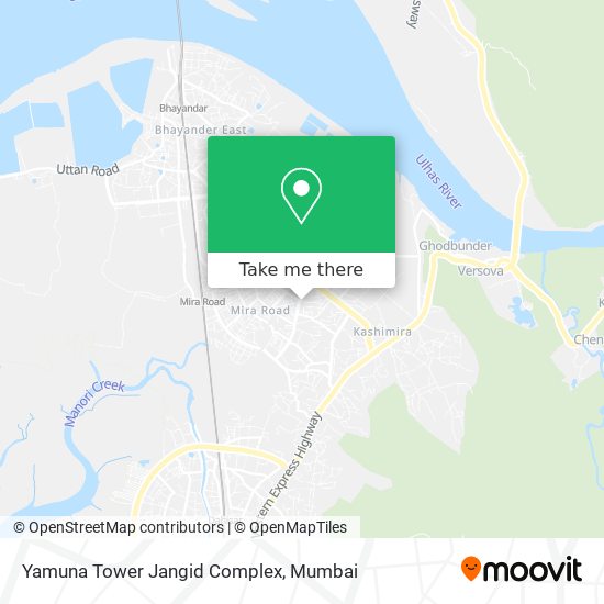 Yamuna Tower Jangid Complex map