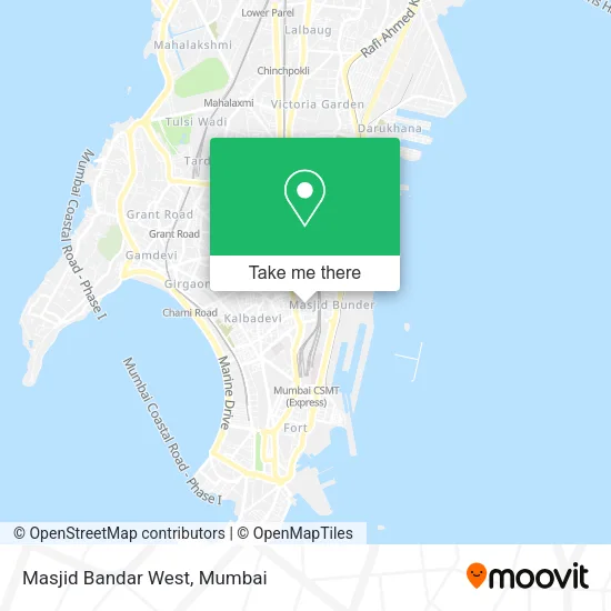 Masjid Bandar West map