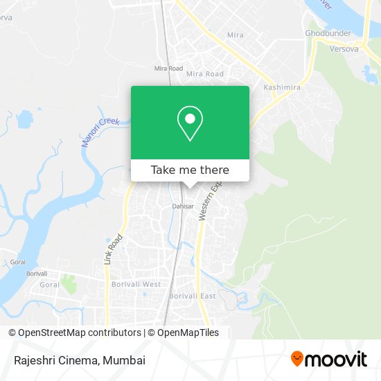 Rajeshri Cinema map