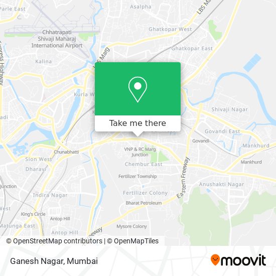 Ganesh Nagar map