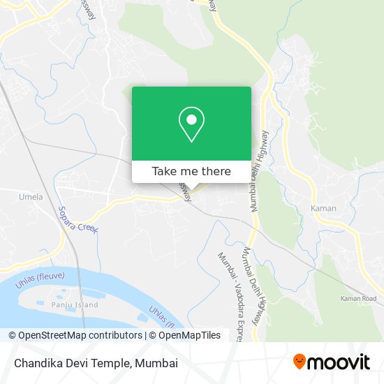 Chandika Devi Temple map