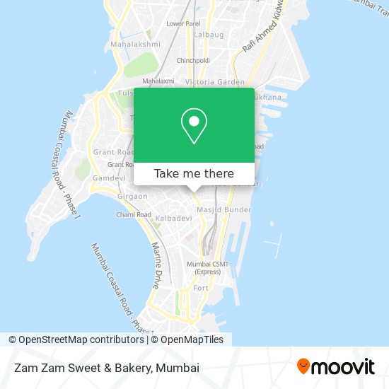 Zam Zam Sweet & Bakery map