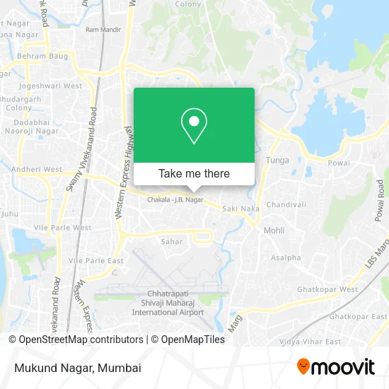 Mukund Nagar map