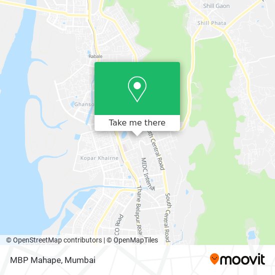 MBP Mahape map