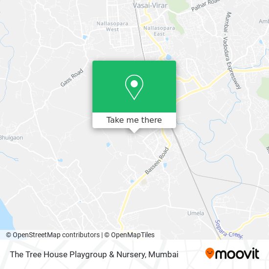 The Tree House Playgroup & Nursery map