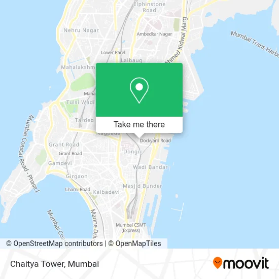 Chaitya Tower map