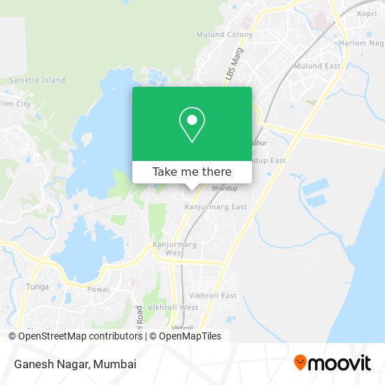 Ganesh Nagar map