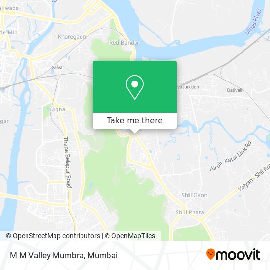 M M Valley Mumbra map