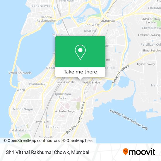 Shri Vitthal Rakhumai Chowk map