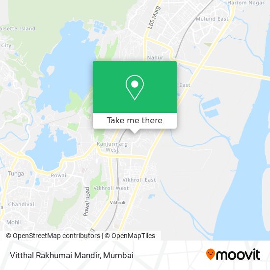 Vitthal Rakhumai Mandir map