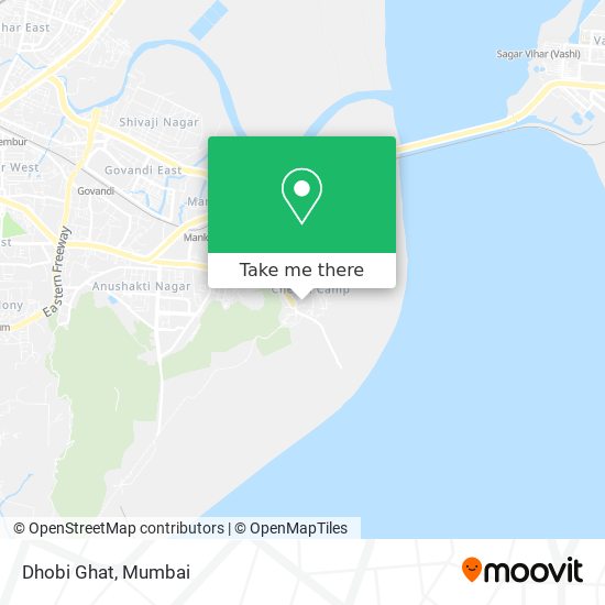 Dhobi Ghat map