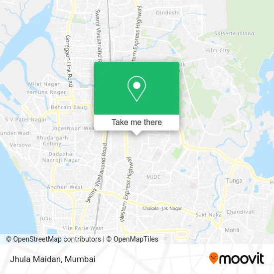 Jhula Maidan map