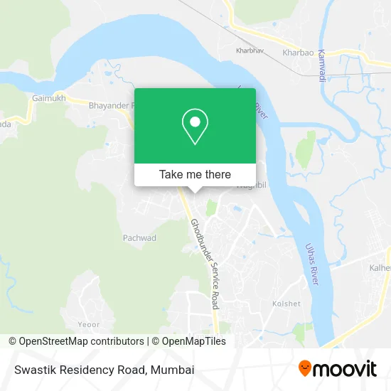 Swastik Residency Road map
