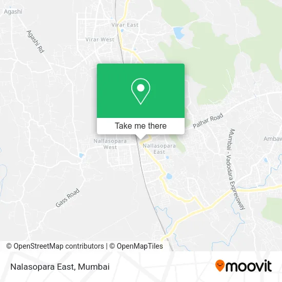 Nalasopara East map