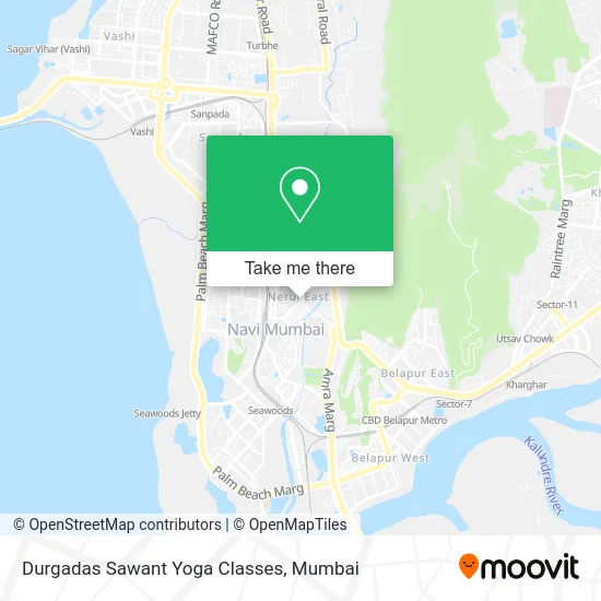 Durgadas Sawant Yoga Classes map