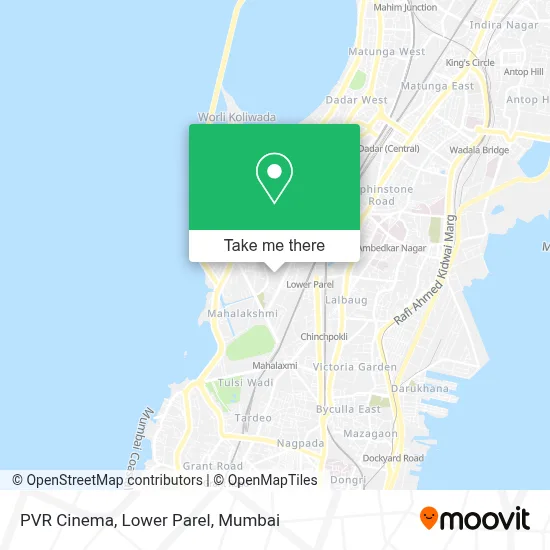 PVR, Lower Parel map