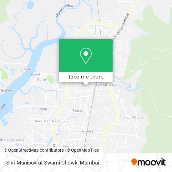 Shri Munisuvrat Swami Chowk map