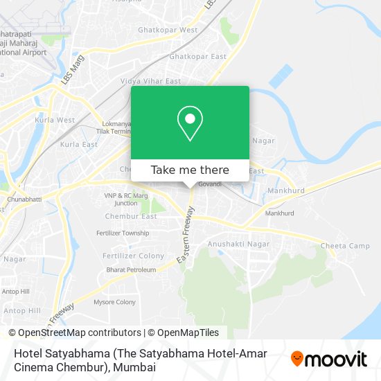 Hotel Satyabhama (The Satyabhama Hotel-Amar Cinema Chembur) map