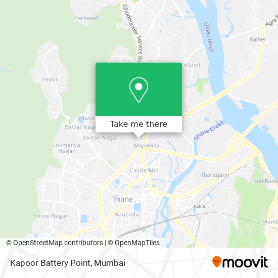 Kapoor Battery Point map