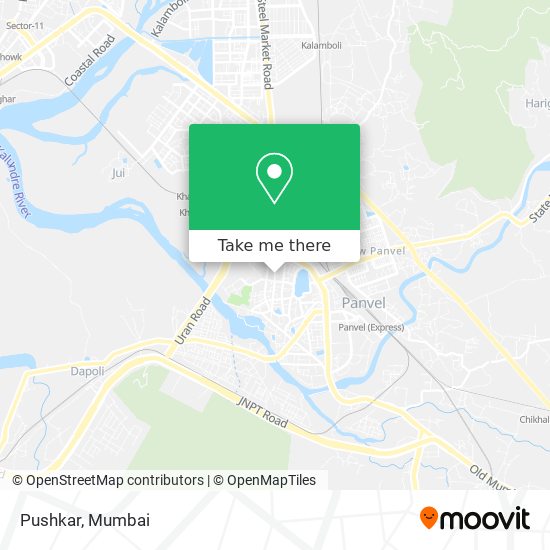 Pushkar map