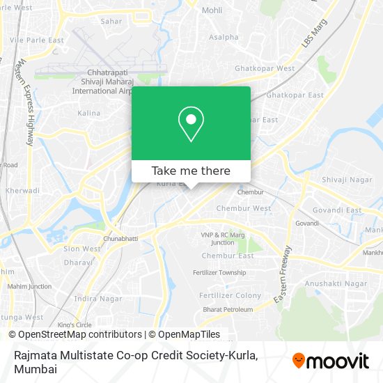 Rajmata Multistate Co-op Credit Society-Kurla map