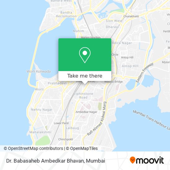 Dr. Babasaheb Ambedkar Bhavan map