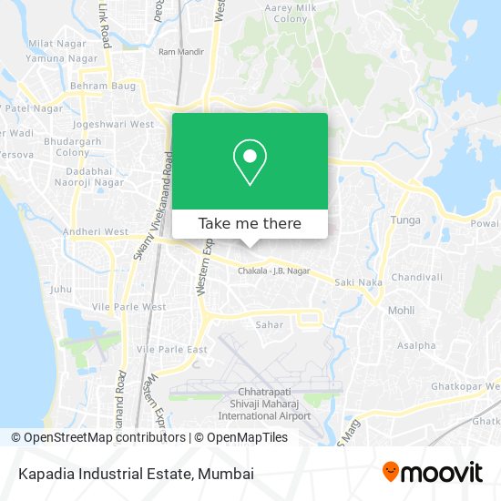 Kapadia Industrial Estate map