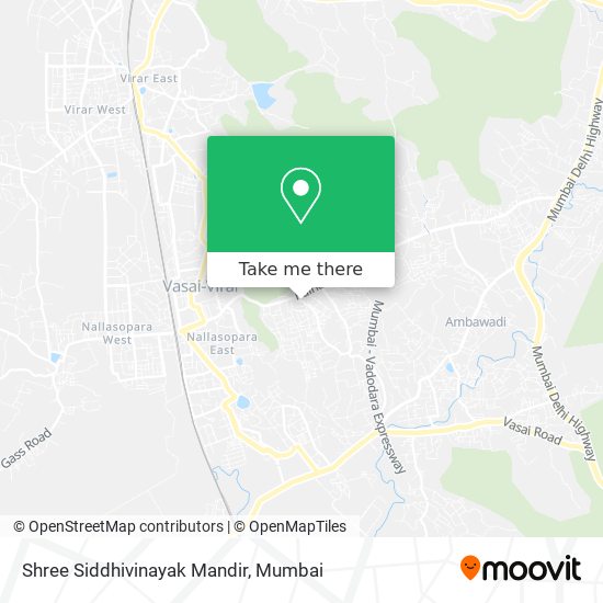 Shree Siddhivinayak Mandir map